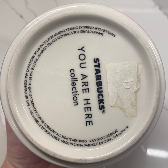 Washington D.C You Are Here Starbucks Mug - Picture 6 of 6